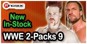 WWE 2-PACKS 9 TOY WRESTLING ACTION FIGURES