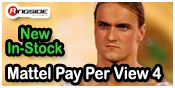 MATTEL PAY PER VIEW 4 TOY WRESTLING ACTION FIGURES