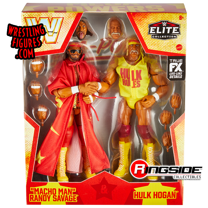 Mega Powers Hulk Hogan Macho Man Randy Savage Wwe Elite Ringside