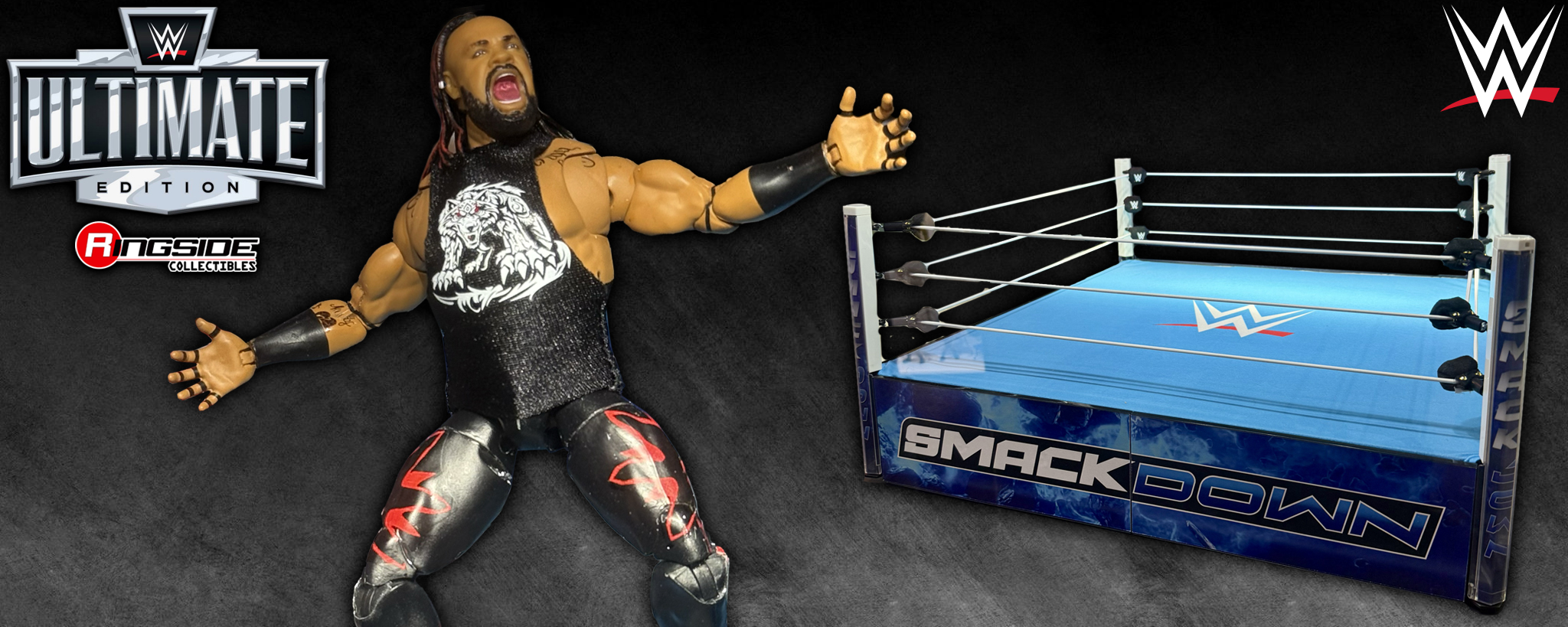 WWE Smackdown Ring w/ Jacob Fatu