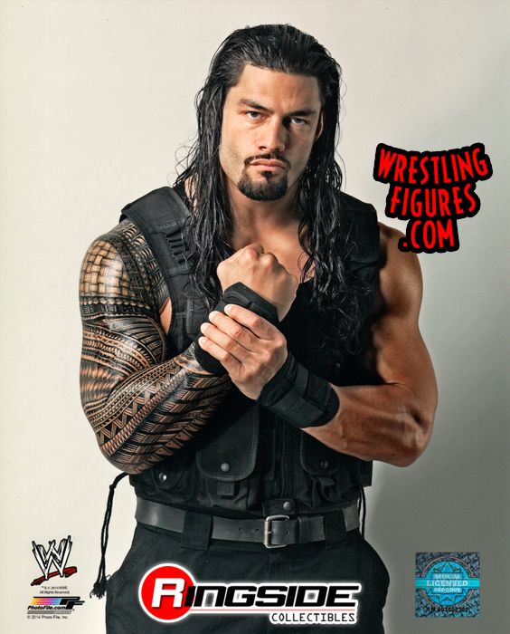 Roman Reigns Wwe Wrestling 8x10 Photo Ringside Collectibles