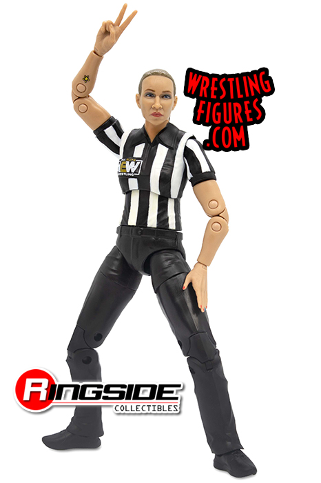 AEW Authentic Scale Ring Playset (w/ Aubrey Edwards) - Ringside