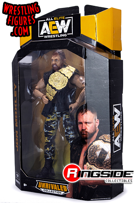 Jon Moxley - AEW Unrivaled 5 Toy Wrestling Action Figure by Jazwares!
