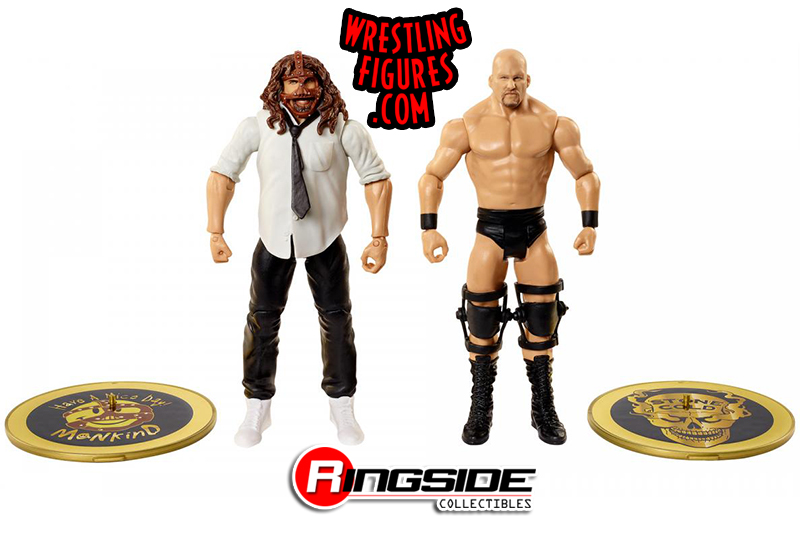 Wwe Championship Showdown Stone Cold Steve Austin Vs Mankind Pack