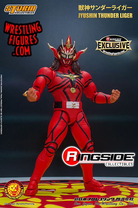 New Japan Wrestling Jyushin Liger Storm Collectibles Action Figure