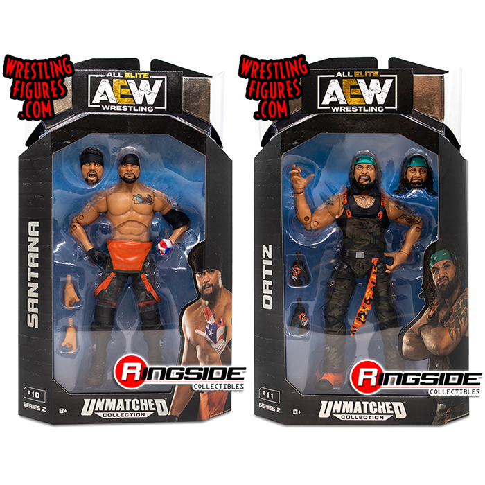 AEW Supreme Collection 2 Toy Wrestling Action Figures by Jazwares
