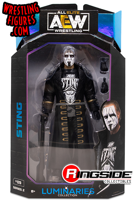 Sting - AEW Unmatched Series 2 Toy Wrestling Action Figure by Jazwares!