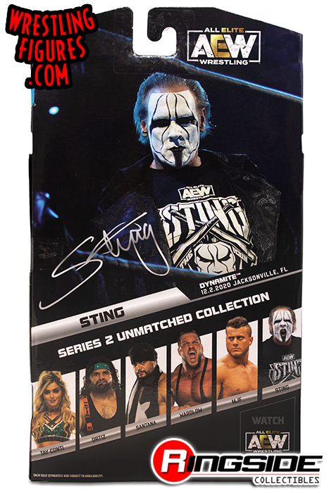 sting aew toy