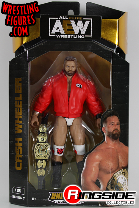 Jazwares All Elite Wrestling Unrivaled Dax Harwood Series 7 11.5-in Action  Figure