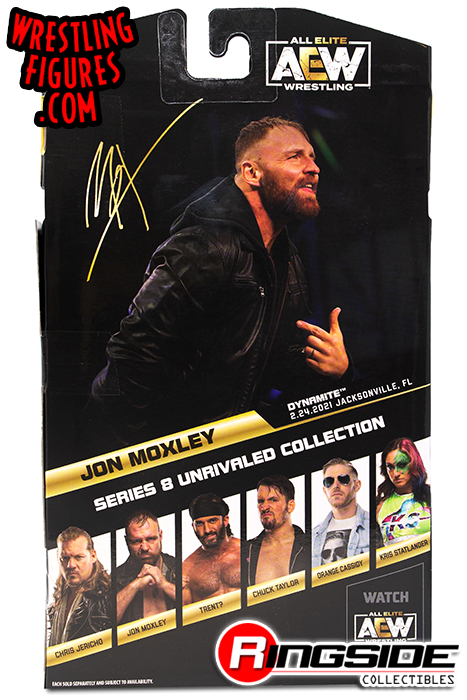 Jazwares All Elite Wrestling Unrivaled Collection Series 8 Jon