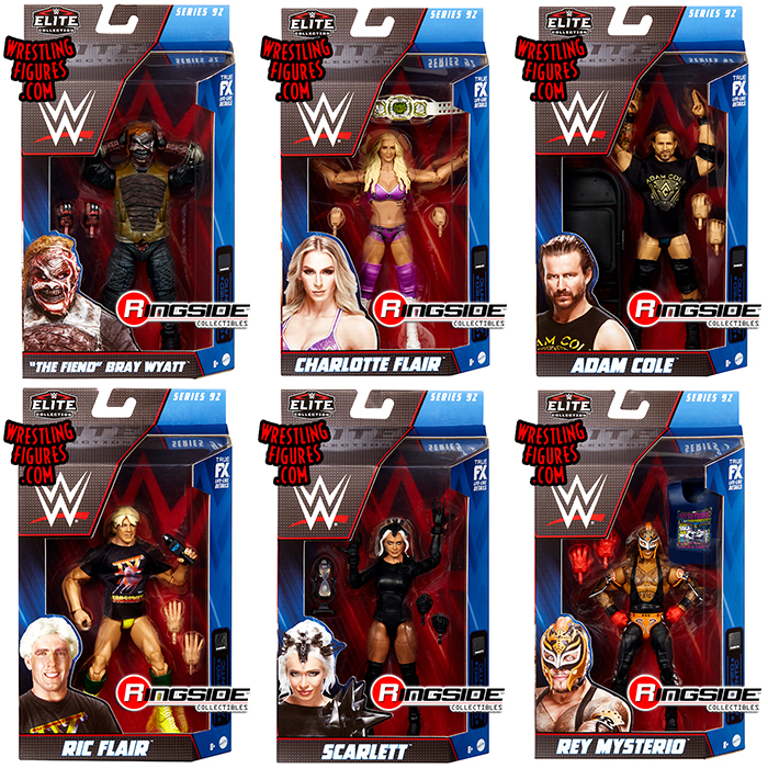 WWE Elite 92 - Complete Set of 6 WWE Toy Wrestling Action Figures by ...