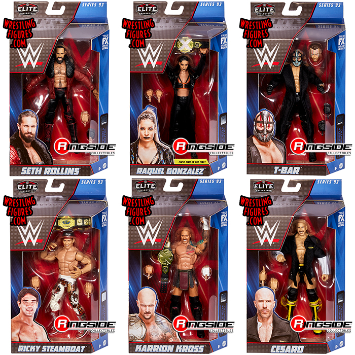 WWE Elite 93 - Complete Set of 6 WWE Toy Wrestling Action Figures by ...