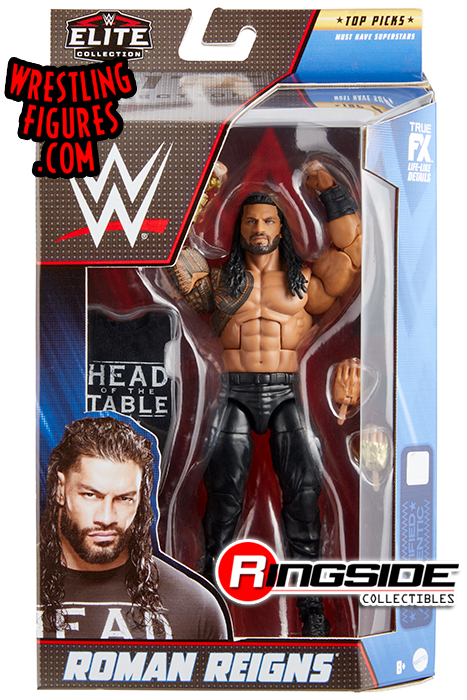 Roman Reigns - WWE Elite 2022 Top Talent WWE Toy Wrestling Action