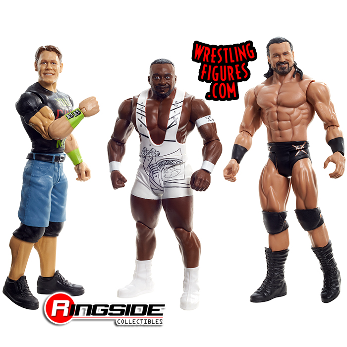 Wwe Series 22 Top Talent Complete Set Of 3 Wwe Toy Wrestling Action Figures By Mattel Includes John Cena Big E Drew Mcintyre