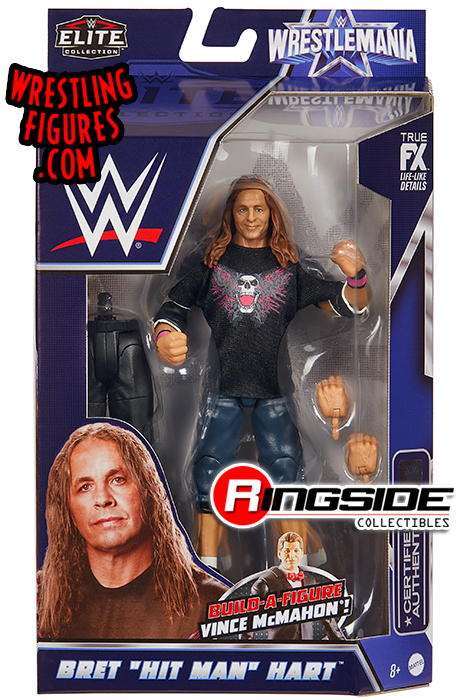Regenjas gids Trots Bret Hart - WWE Elite WrestleMania 38 WWE Toy Wrestling Action Figure by  Mattel!