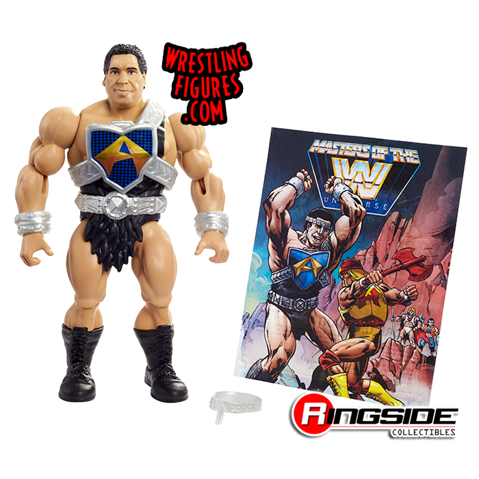 Andre the Giant - WWE Masters of the Universe 7 WWE Toy Wrestling Action  Figure by Mattel!