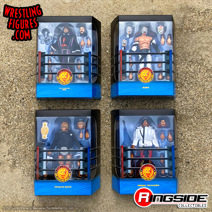 New Japan Pro Wrestling Series 2 Toy Wrestling Action Figures by