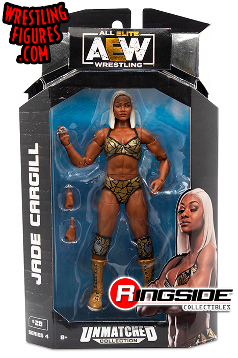 Jade Cargill - AEW Unmatched Series 4 Toy Wrestling Action Figure by  Jazwares!