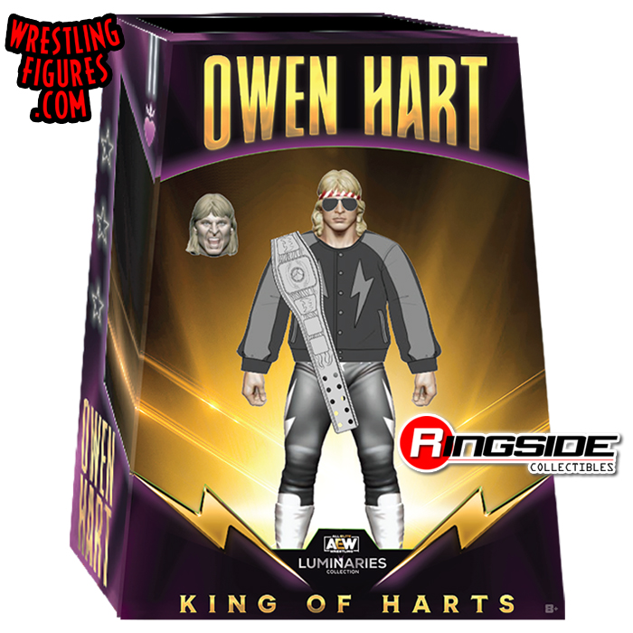 aew owen hart figure