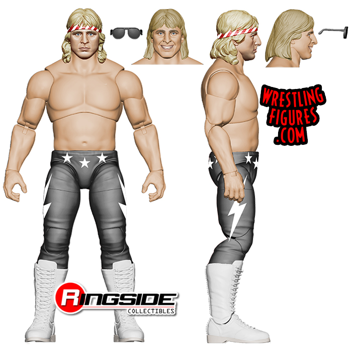 owen hart aew action figure