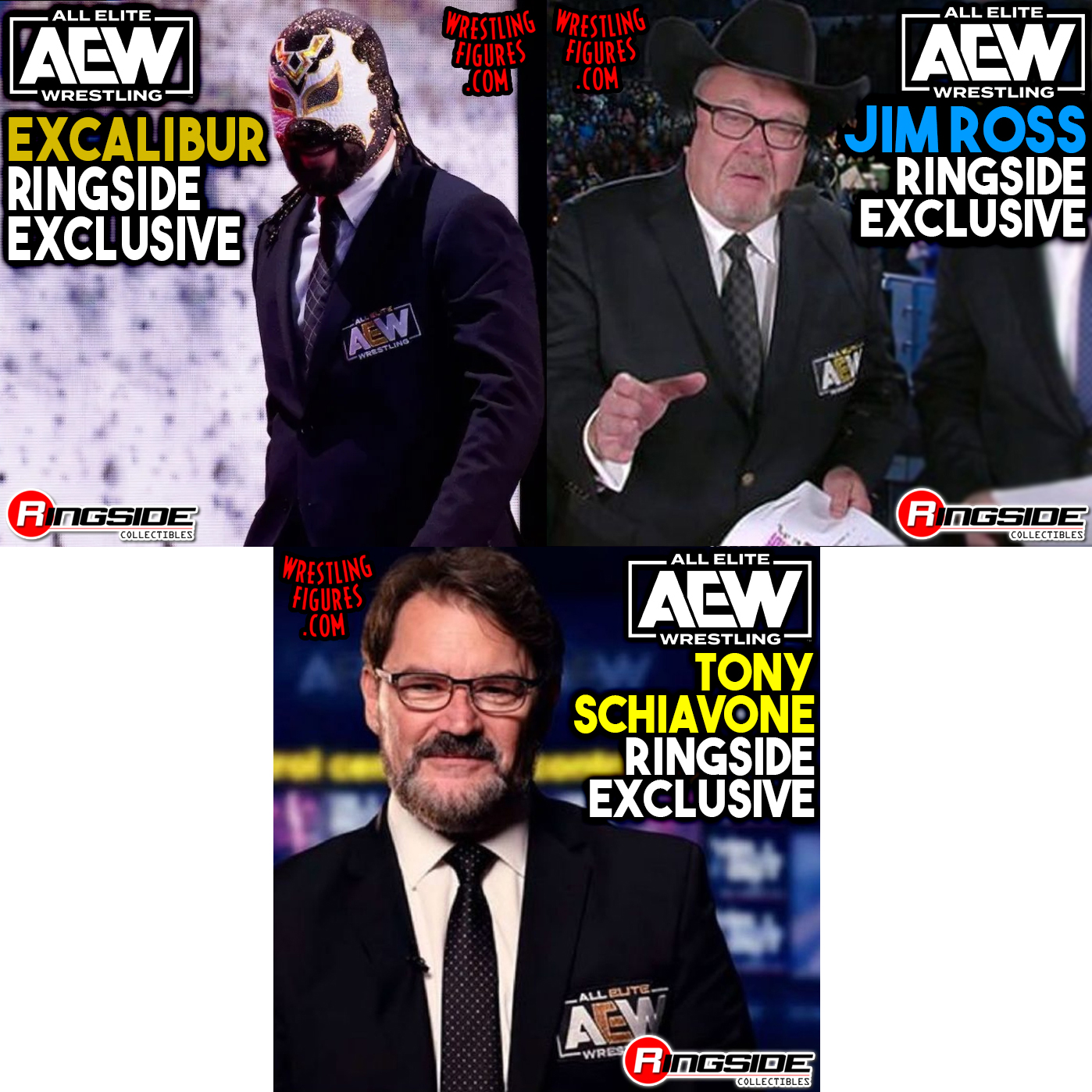 aew wrestling announcers