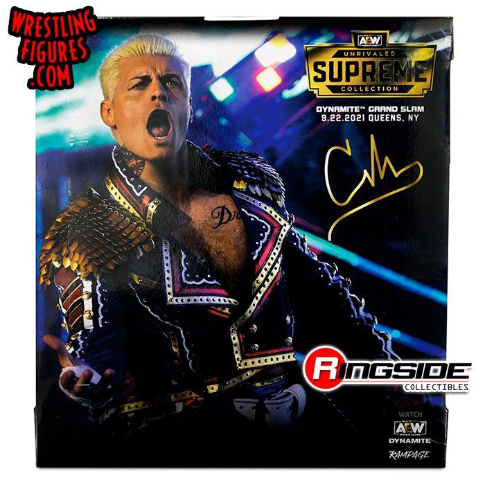 Cody Rhodes - AEW Supreme Collection 1 Toy Wrestling Action Figure