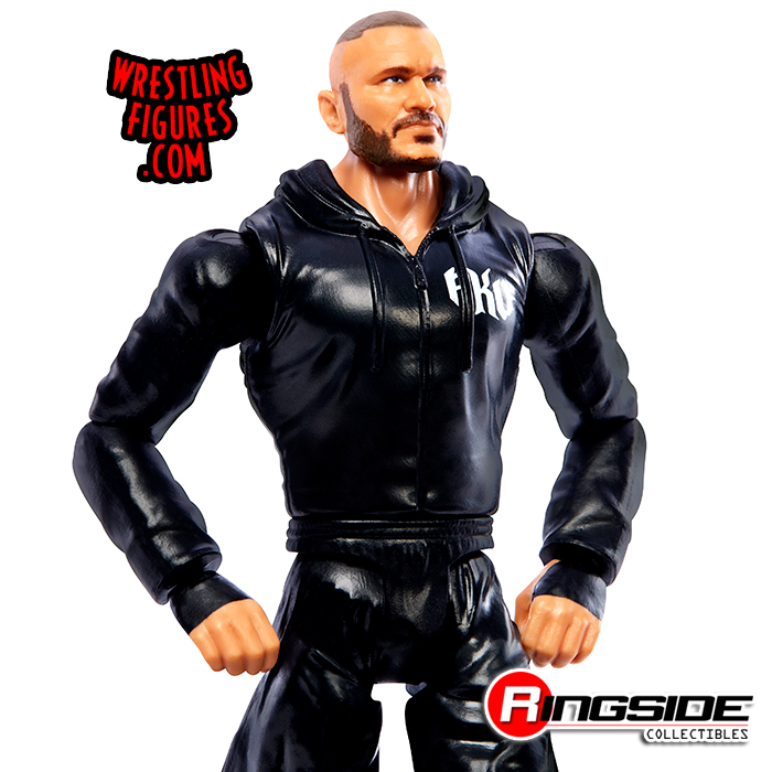 Men Randy Orton RKO Black Hoodie Cotton Vest Costume - Real Leather Jackets