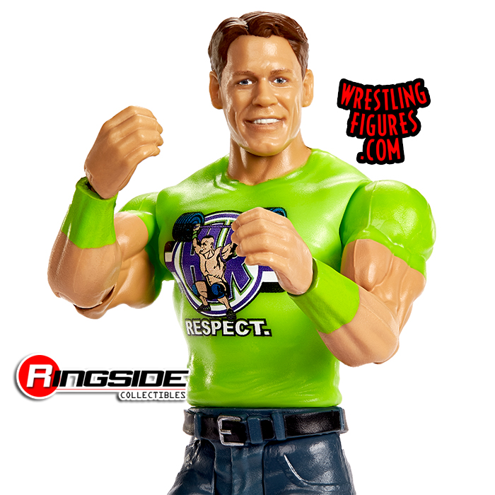 John Cena (Mario-Style Shirt) - WWE Elite Top Picks 2023 WWE Toy Wrestling  Action Figure by Mattel!