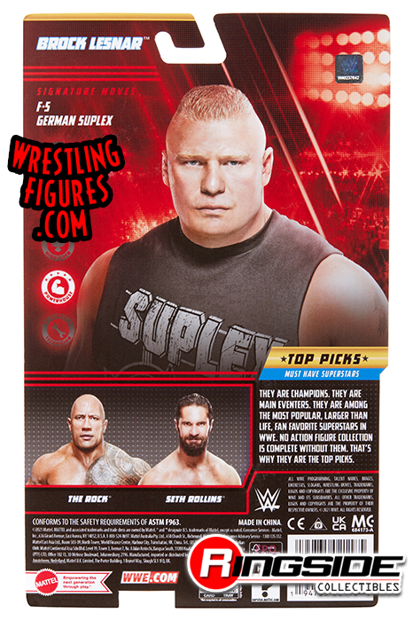 2023.02] WWE Elite 99 Brock Lesnar Action Figure - คลังแสงของTabpanon :  Inspired by LnwShop.com