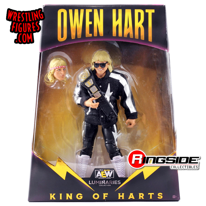 King of Harts Owen Hart - AEW Ringside Exclusive Jazwares AEW Toy