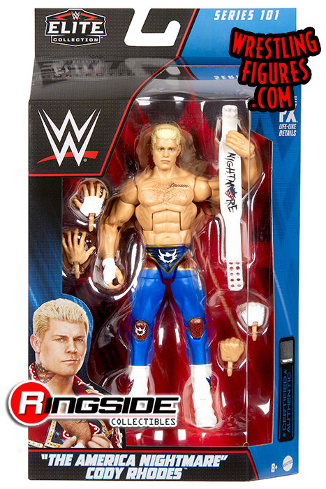 Cody Rhodes Wwe Elite 101 Wwe Toy Wrestling Action Figure By Mattel