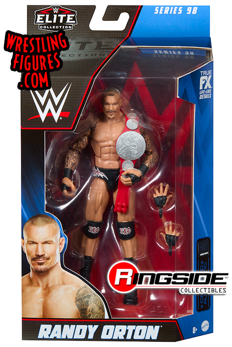 Randy Orton (with Tag Belt) - WWE Elite 98 WWE Toy Wrestling Action ...