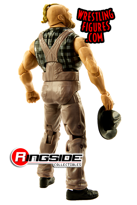 Brock Lesnar (Brown Overalls) - WWE Elite 99 WWE Toy Wrestling Action  Figure by Mattel!
