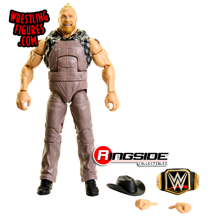 Comprar Brock Lesnar (Brown Overalls) - WWE Elite 99 Toy Wrestling