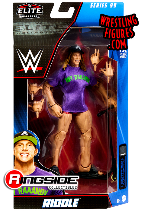 WWE Elite 99 - Complete Set of 6 WWE Toy Wrestling Action Figures by  Mattel! This set includes: Seth Rollins, Matt Riddle, Brock Lesnar, Happy  Corbin, Queen Zelina & Boogeyman!