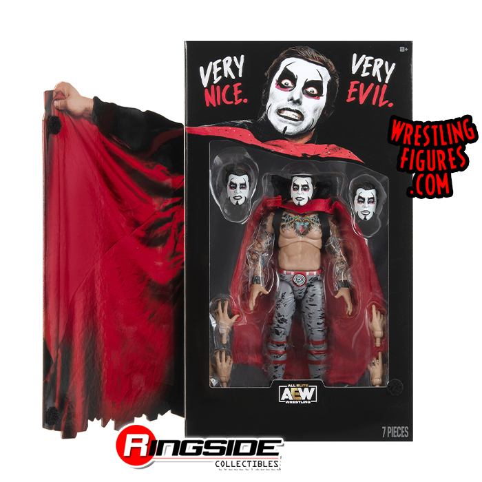 AEW Unrivaled Hook and Danhausen Two Pack - Two 6-Inch Figures with  Alternate Hands, Heads, and Entrance Accessories -  Exclusive