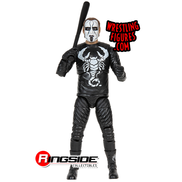 Sting - AEW Unrivaled 13 Toy Wrestling Action Figure by Jazwares!