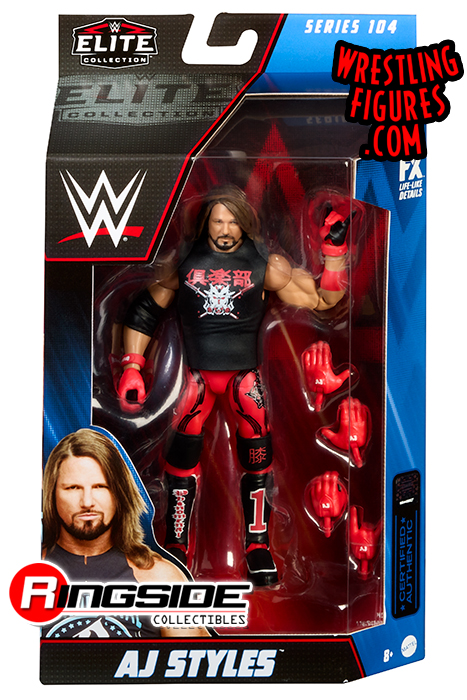 AJ Styles - WWE Elite 104 WWE Toy Wrestling Action Figure by Mattel!