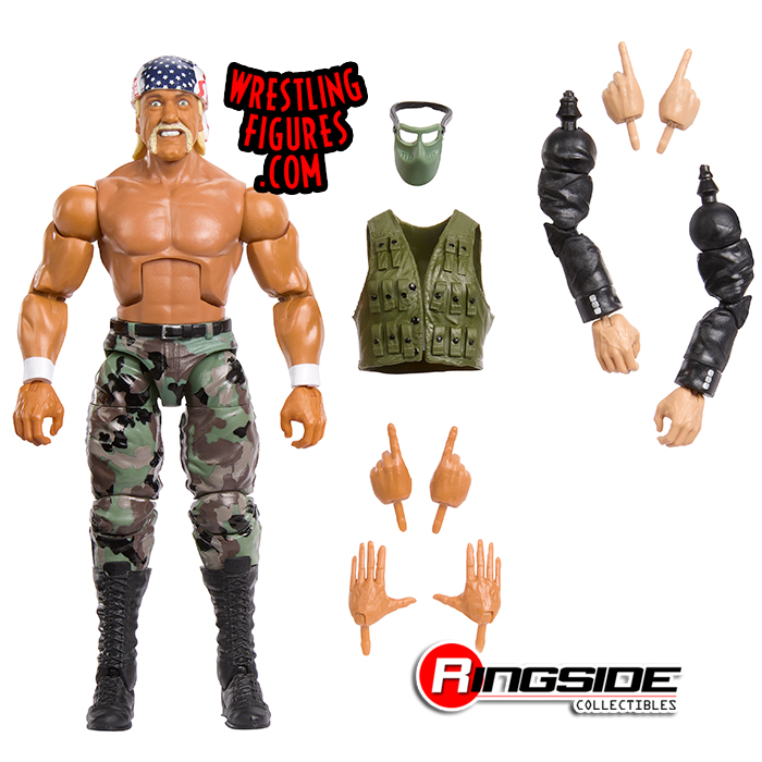 WWE Elite Action Figure SummerSlam Dolph Ziggler with Accessory and Mr.  Perfect Build-A-Figure Parts