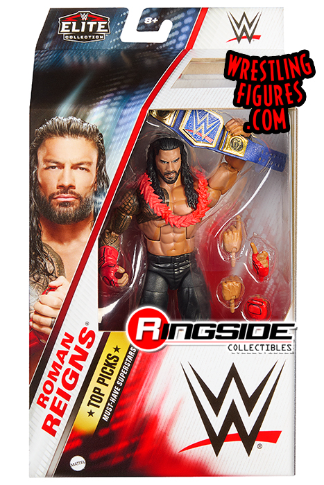 Mattel WWE Roman Reigns Top Picks Elite Collection Figura de