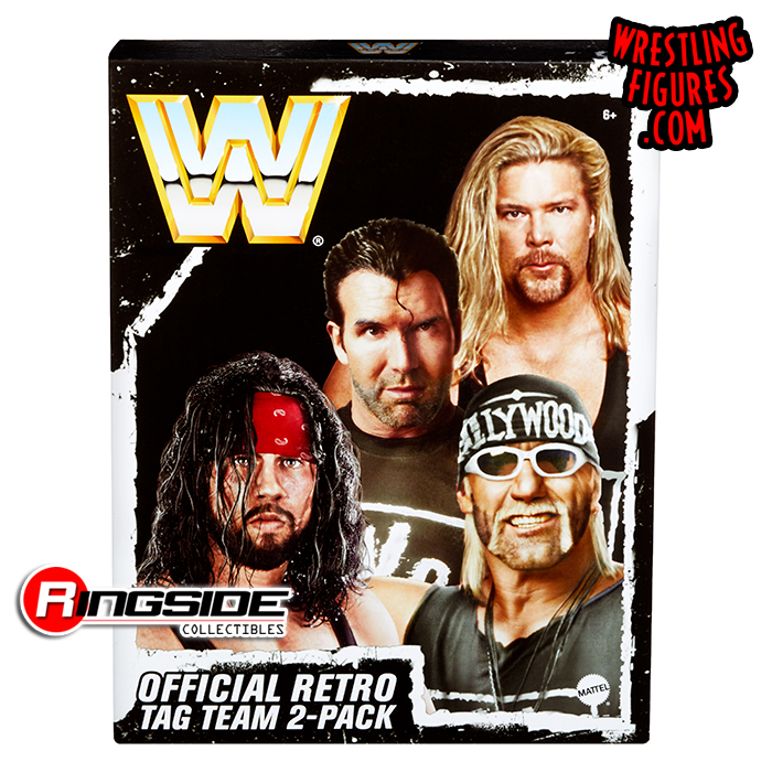 EMPTY BOX) NWO WWE Retro 4-Pack Ringside Exclusive Collector's Box