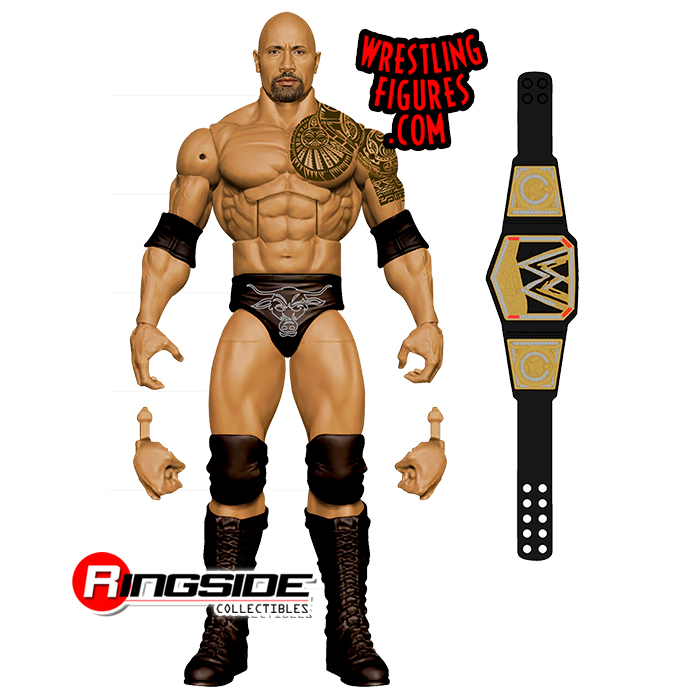 The Rock - WWE Elite WrestleMania 40 WWE Toy Wrestling Action Figure by ...