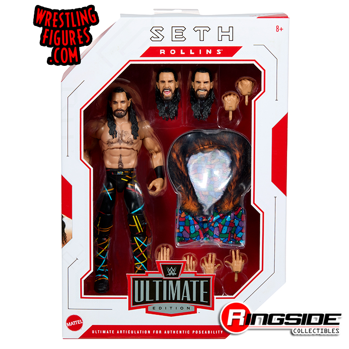 Seth Rollins - WWE Ultimate Edition 17 Ringside Exclusive Toy Wrestling Action  Figures by Mattel!