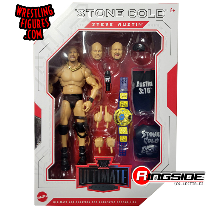 Stone Cold Steve Austin - WWE Best of Ultimate Edition 2 Toy Wrestling ...