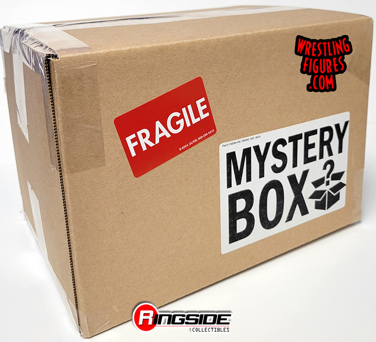 AEW Mystery Box (12x12x8) (1 Rare or Chase, 3 AEW Figures, 1, mystery box 