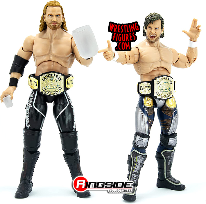 Damaged Packaging Kenny Omega Hangman Adam Page AEW 2 Pack