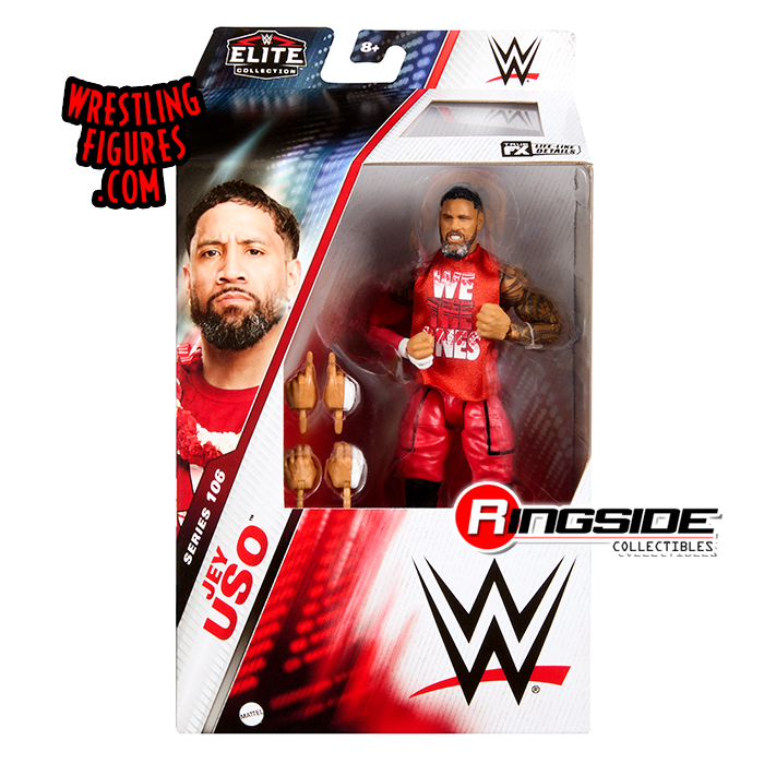 WWE Elite 103 - Complete Set of 6 WWE Toy Wrestling Action Figures by  Mattel! This set includes: Bobby Lashley, Roman Reigns, Montez Ford, Angelo  Dawkins, Liv Morgan & Stardust!