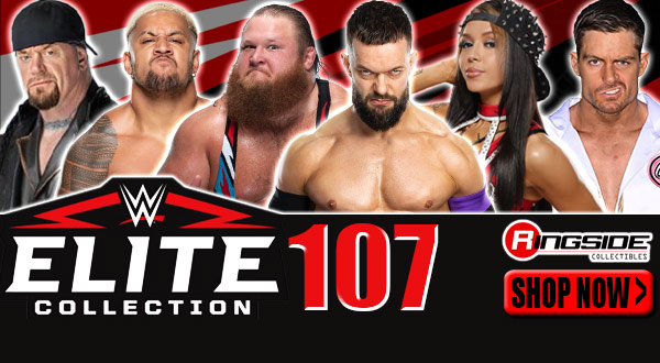 WWE Elite 107 - Complete Set of 6 WWE Toy Wrestling Action Figures by  Mattel! This set includes: Solo Sikoa, Undertaker, Otis, Finn Balor,  Grayson Waller & Cora Jade!
