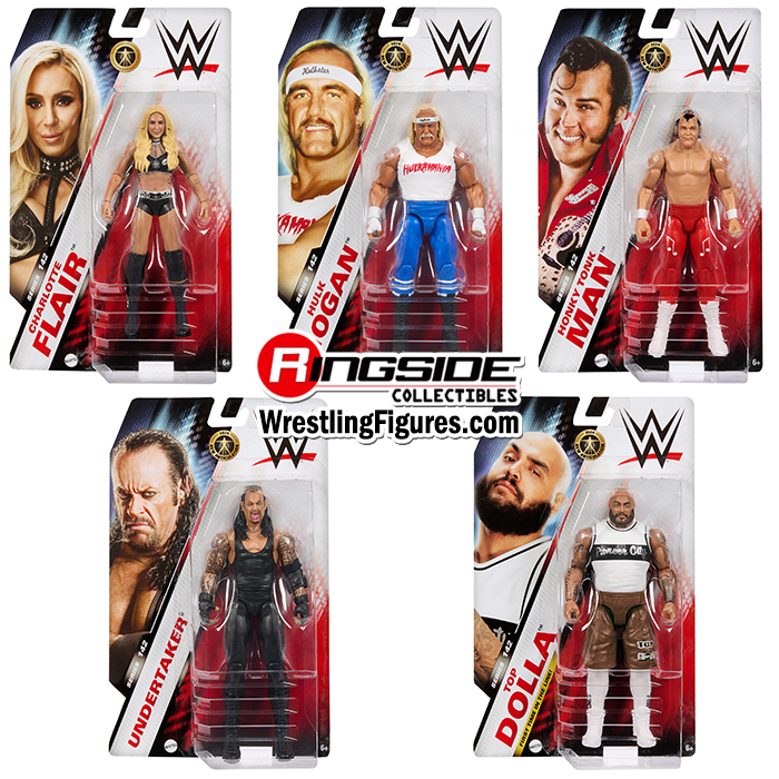 WWE Series 142 Toy Wrestling Action Figures by Mattel! This set