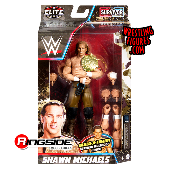 WWE Elite Action Figure SummerSlam Dolph Ziggler with Accessory and Mr.  Perfect Build-A-Figure Parts